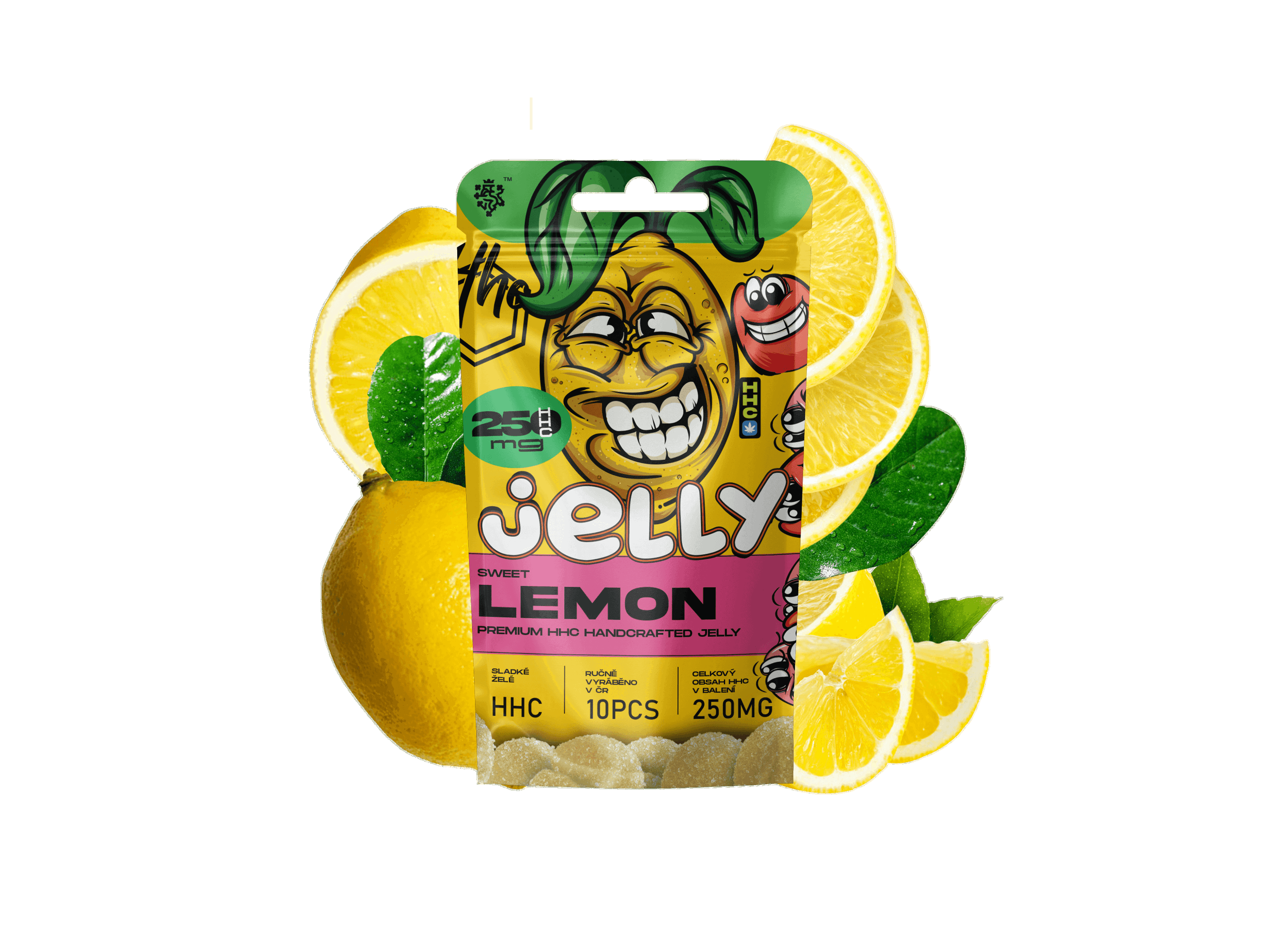 HHC Jelly 25mg - želé citron