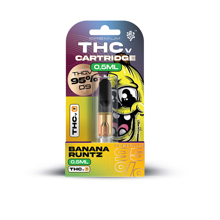 THCv 60% cartridge Banana Runtz 0,5ml