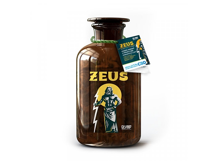 Konopná bylinná směs Zeus Exclusive s CBD 50g