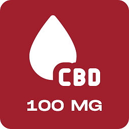 CBD Jelly 100 mg - malina