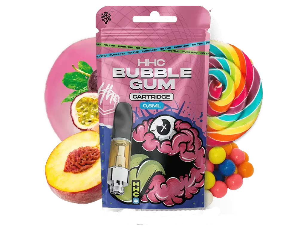 Cartridge Bubble Gum 94% HHC 0,5 ml