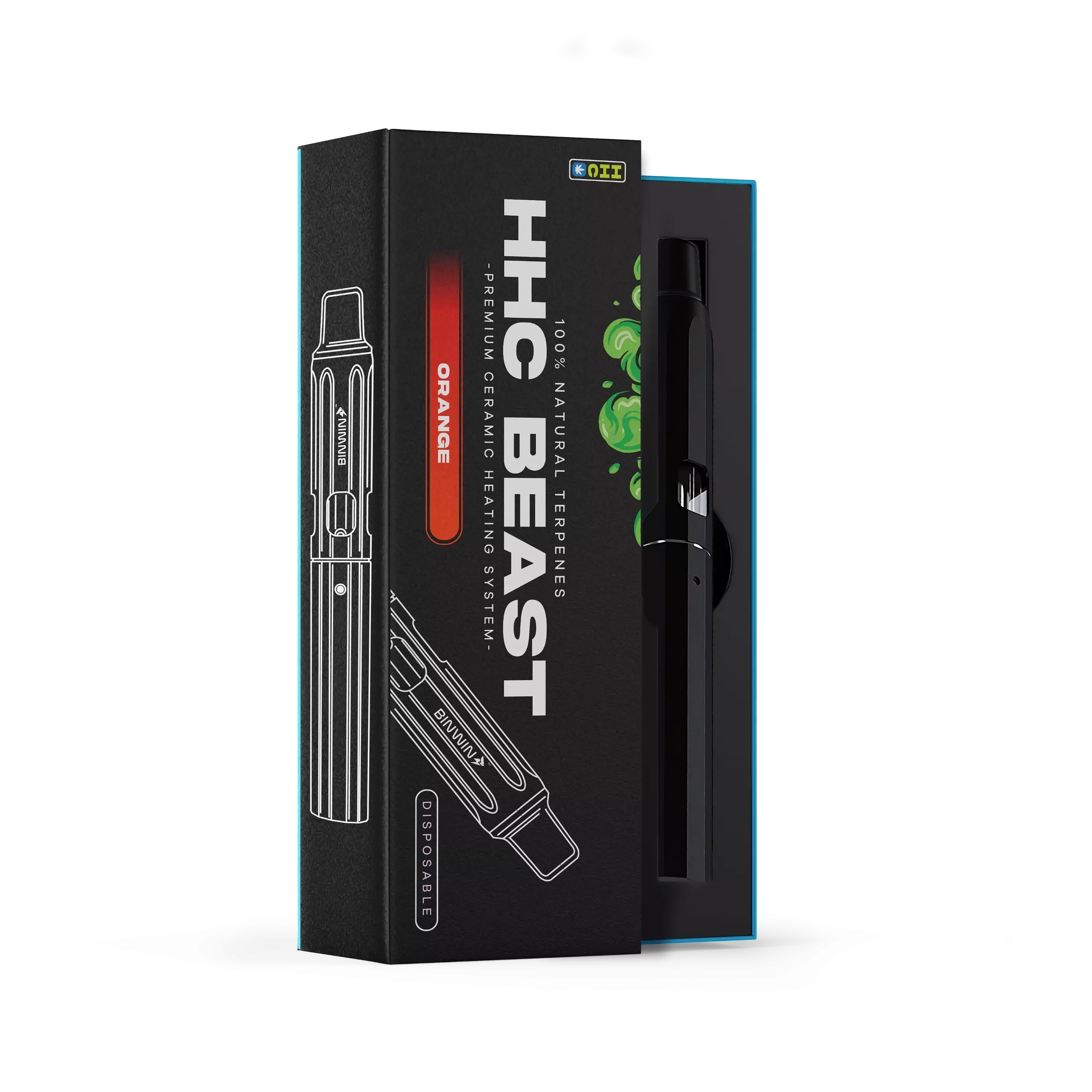 HHC BEAST Orange 1ml