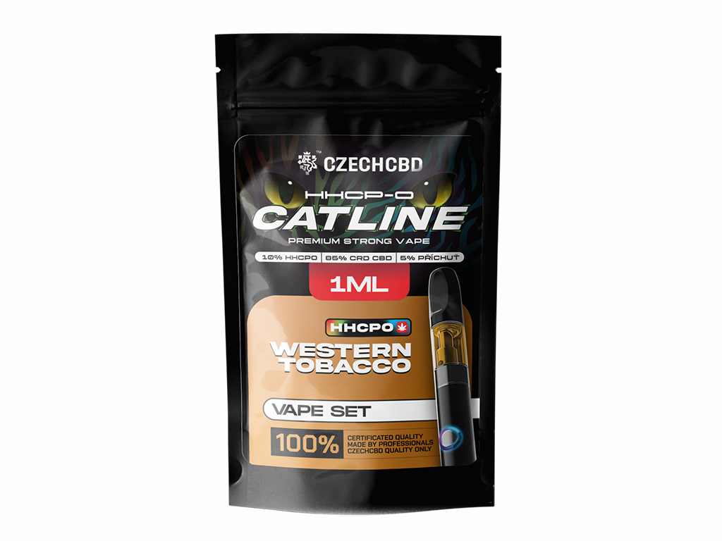 HHCPO vaporizer CATline Western Tobacoo 1 ml