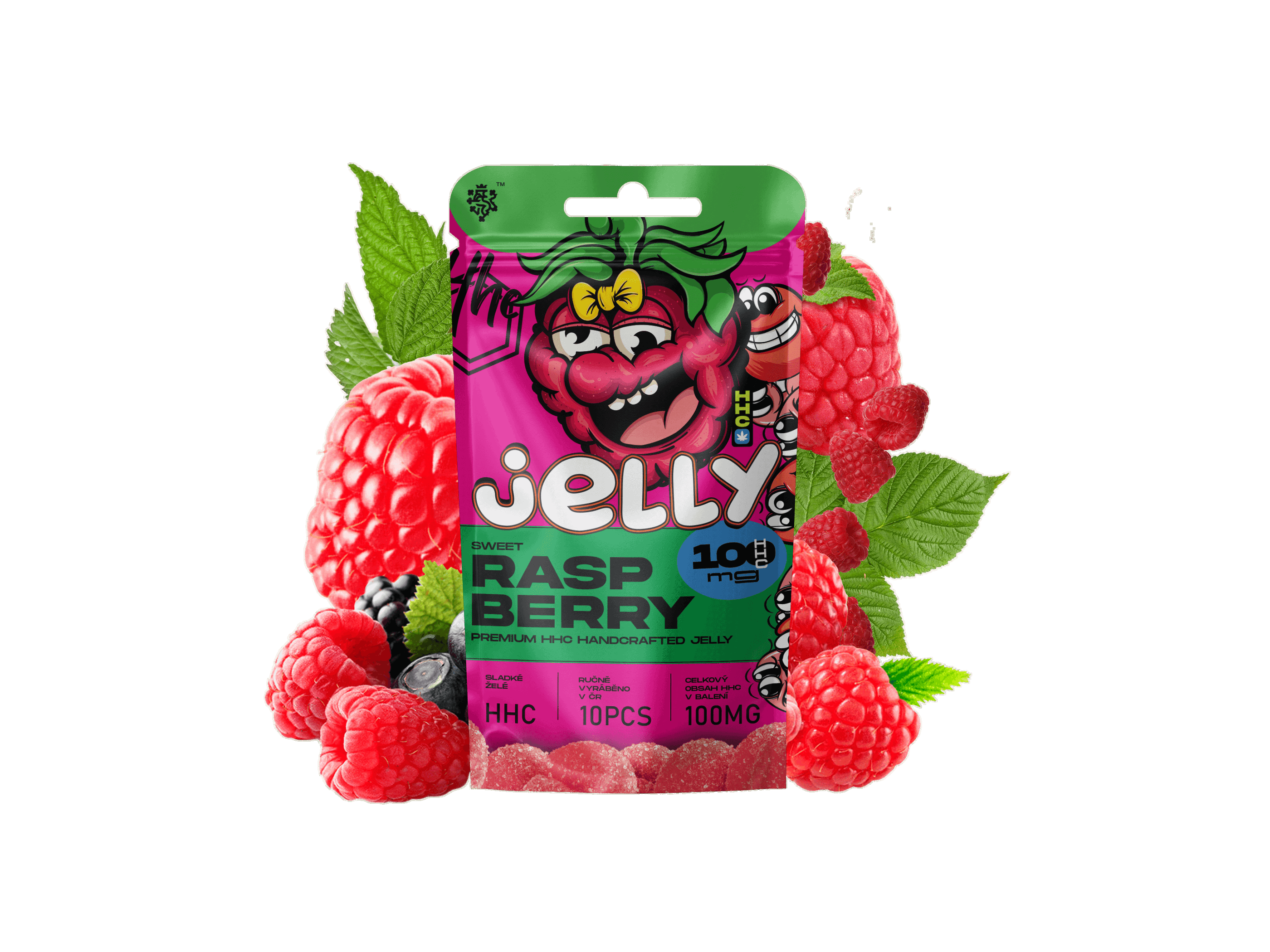 HHC Jelly 10mg - želé malina