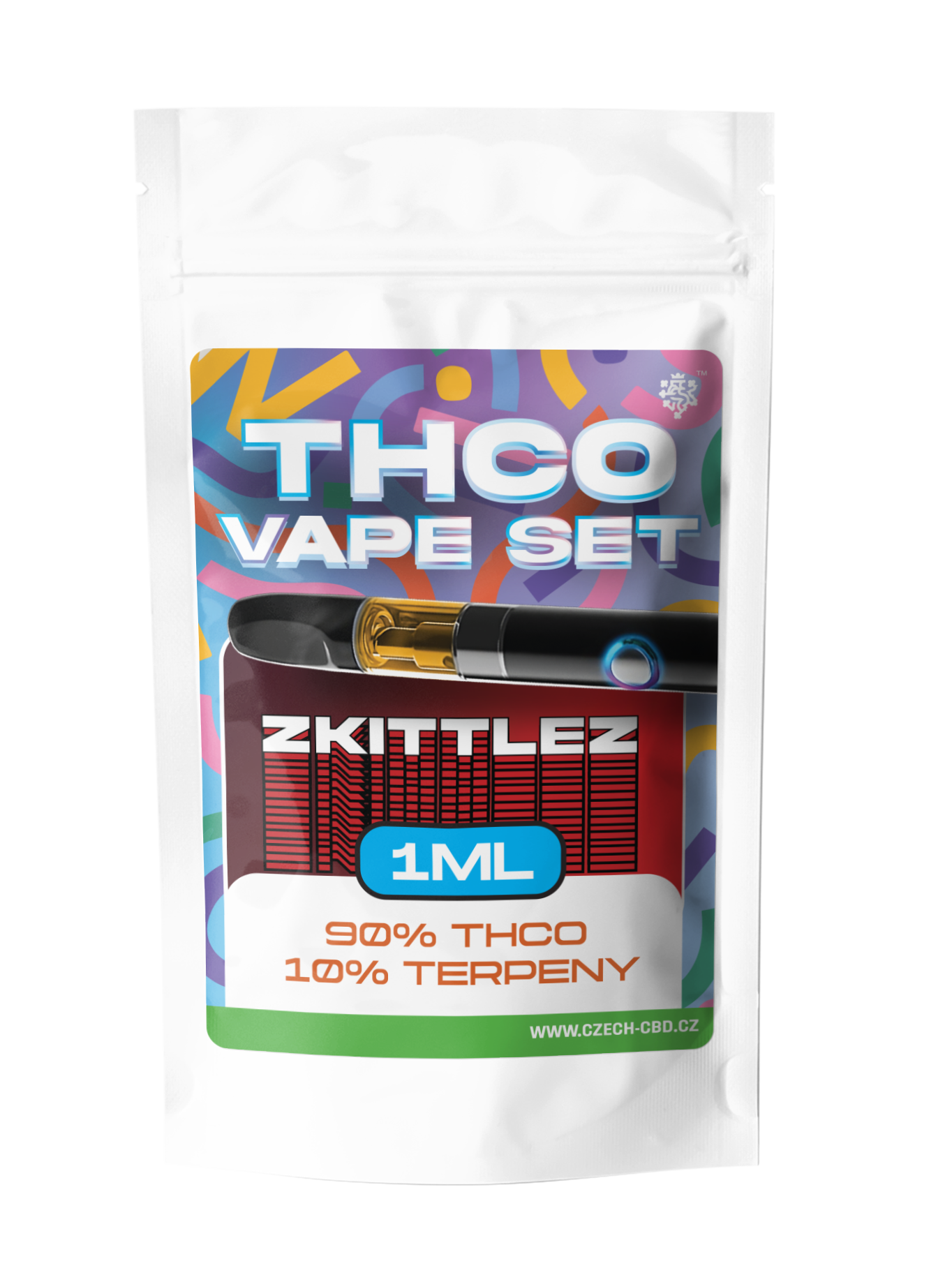 THCO vaporizer Zkittles 1ml