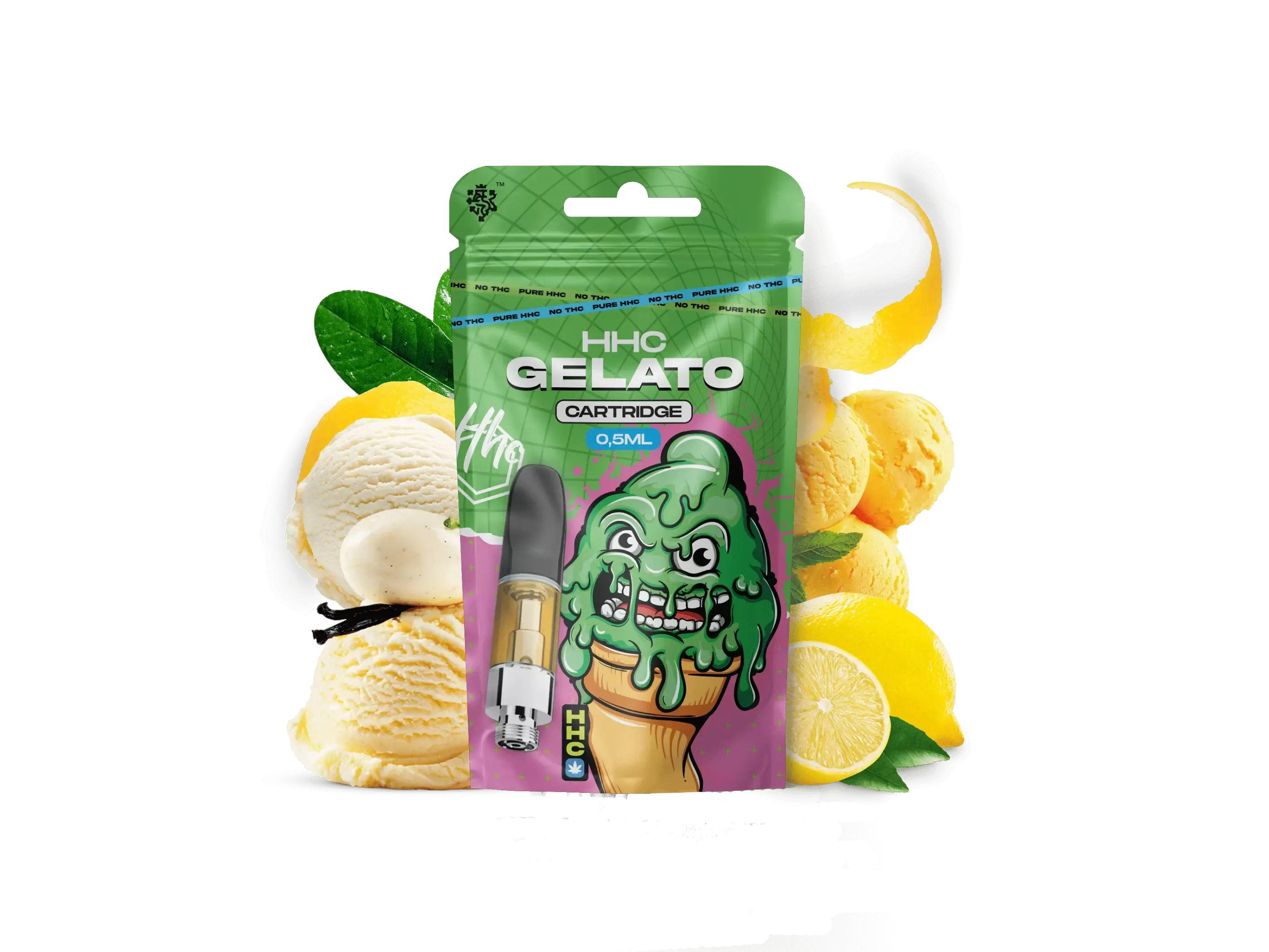 Cartridge Gelato 94% HHC 0,5 ml