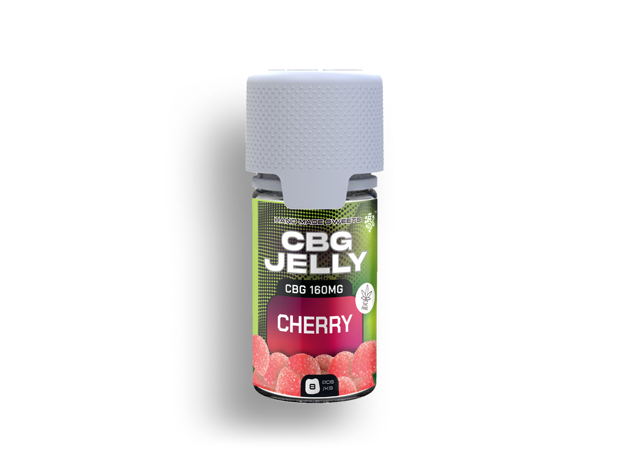 CBG Jelly 20mg Višeň 8ks