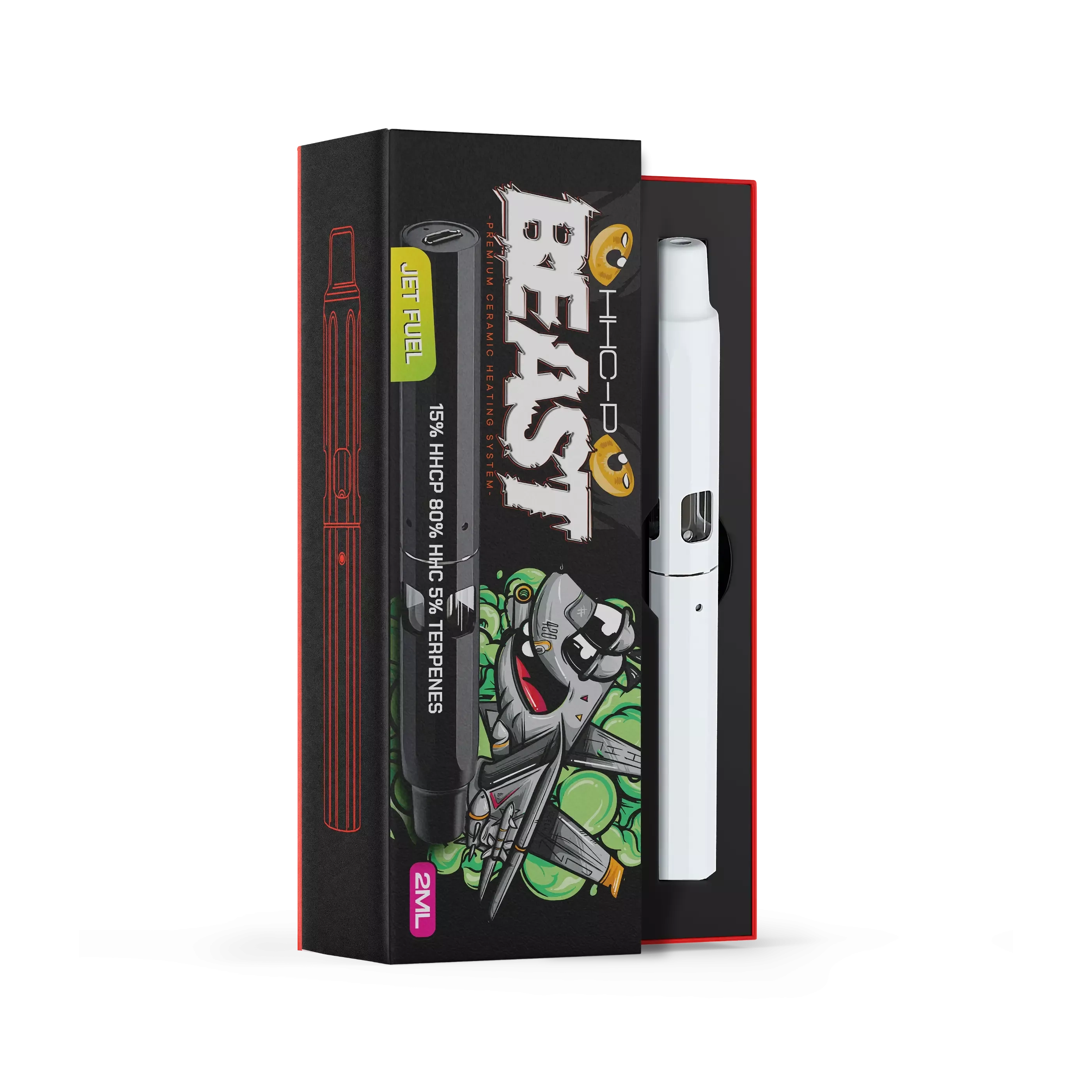 HHC-P Stronger Beast Jet Fuel 2ml