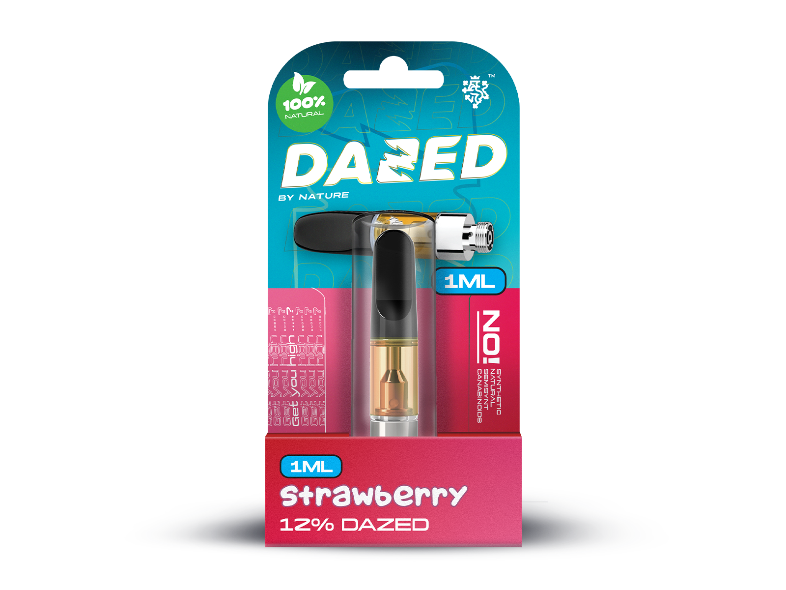 DAZED cartridge Strawberry 1ml