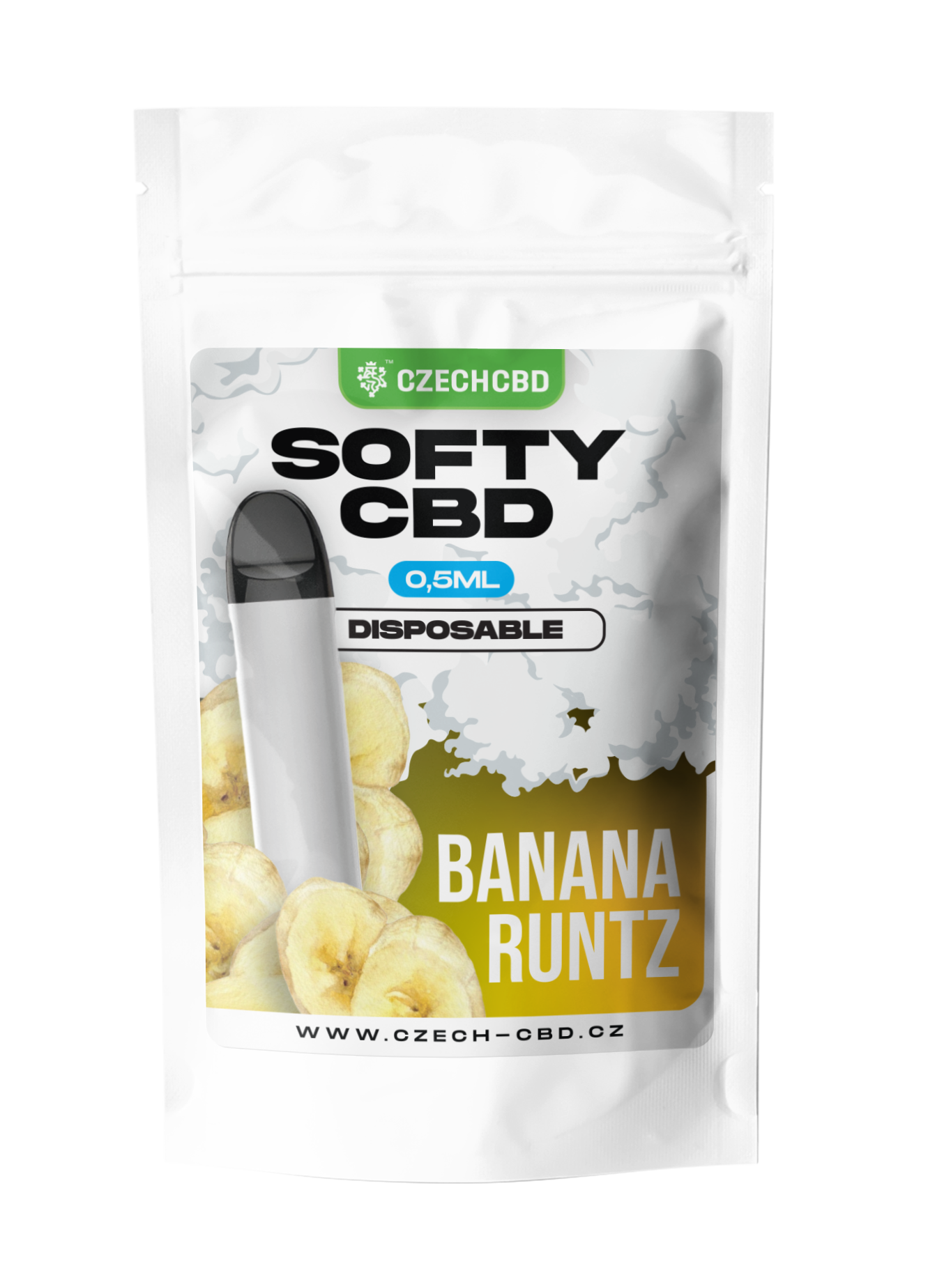 Jednorázové Softy CBD Banana Runtz 0,5ml