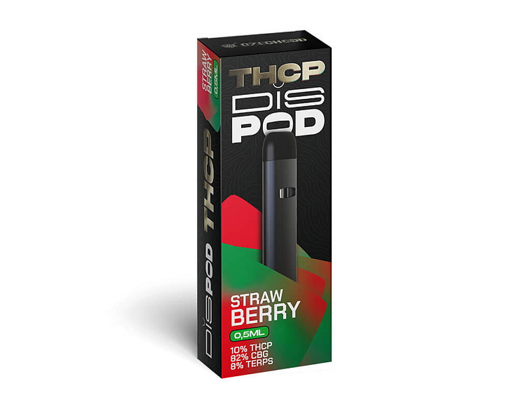 THCP disPOD Strawberry 0,5ml