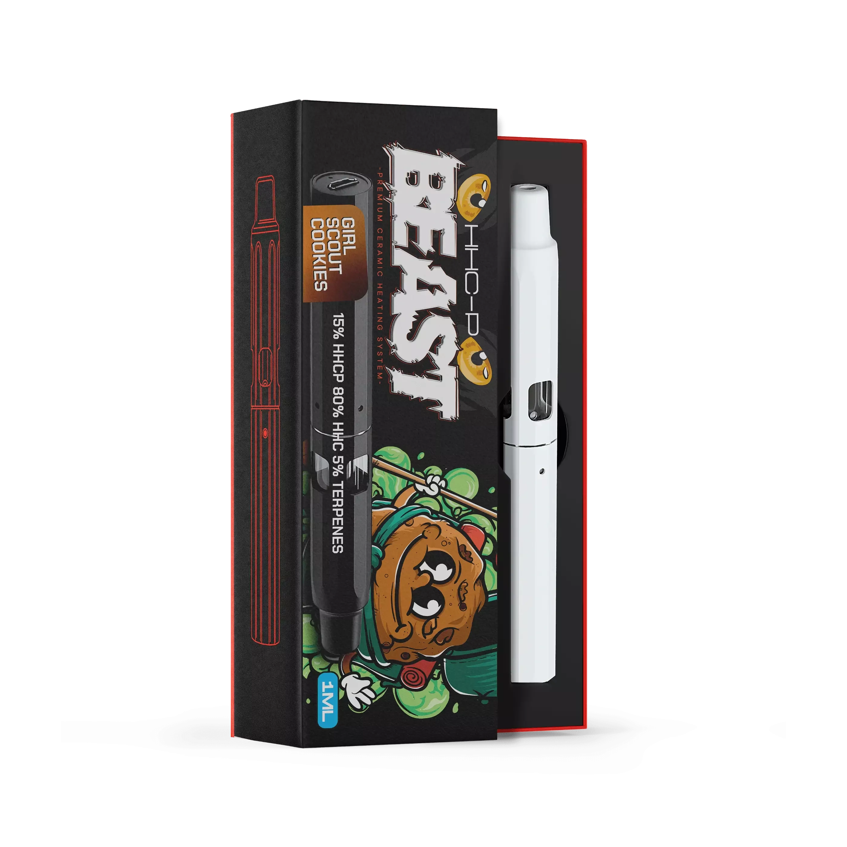 HHC-P Stronger Beast Girl Scout Cookies 1ml