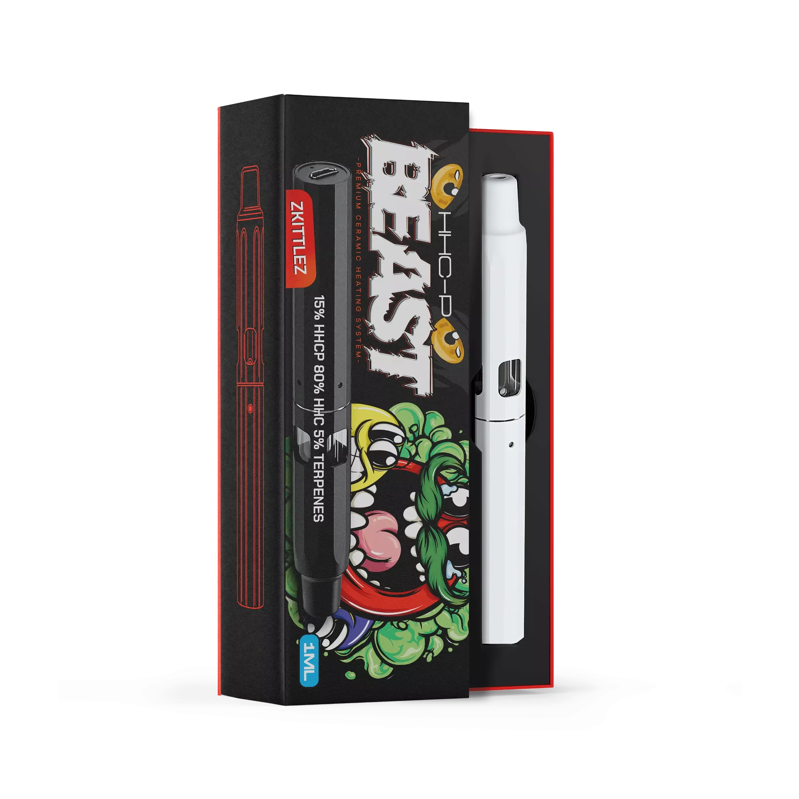 HHC-P Stronger Beast Zkittles 1ml