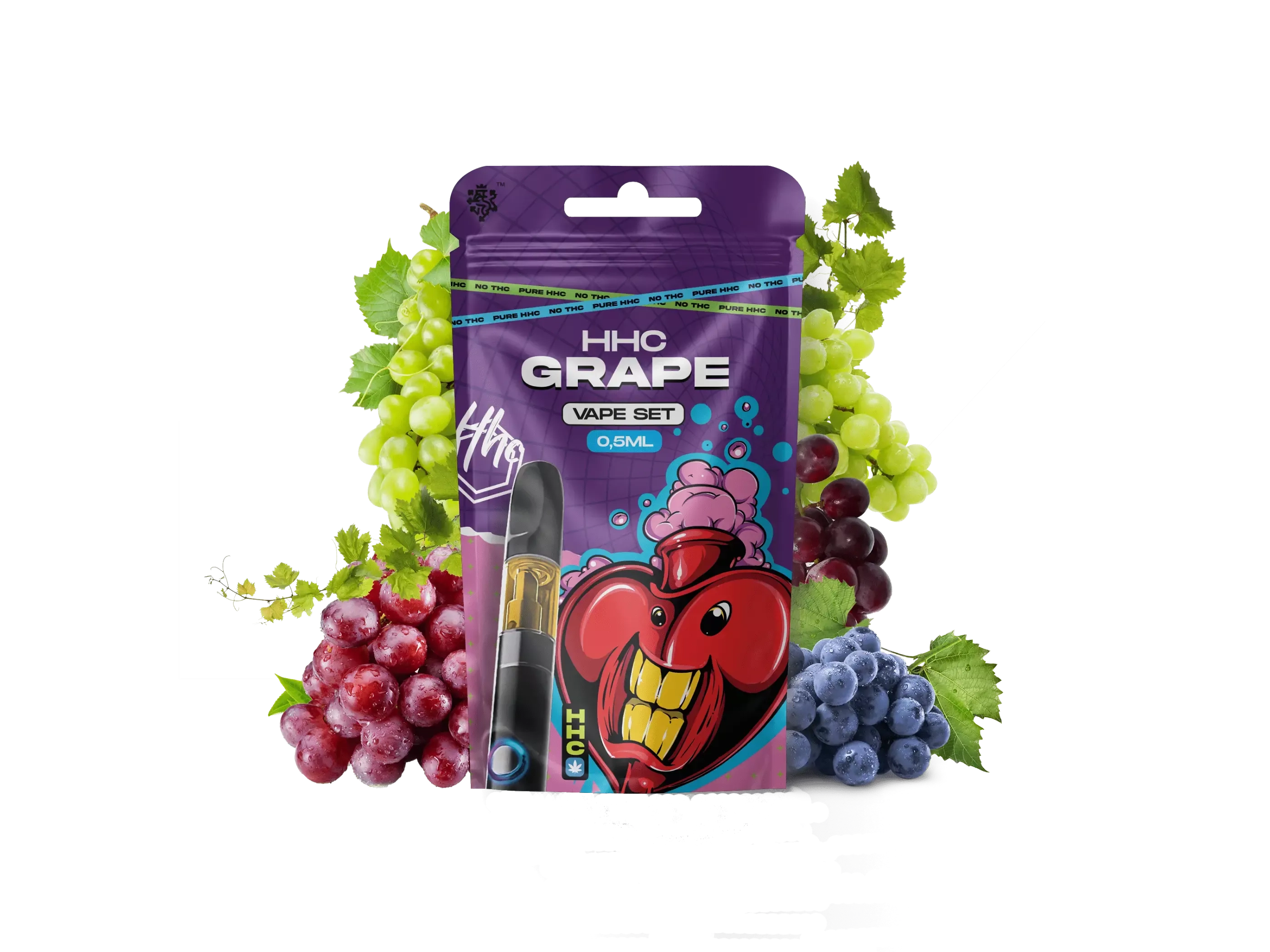Vaporizer Grape 94% HHC 0,5 ml