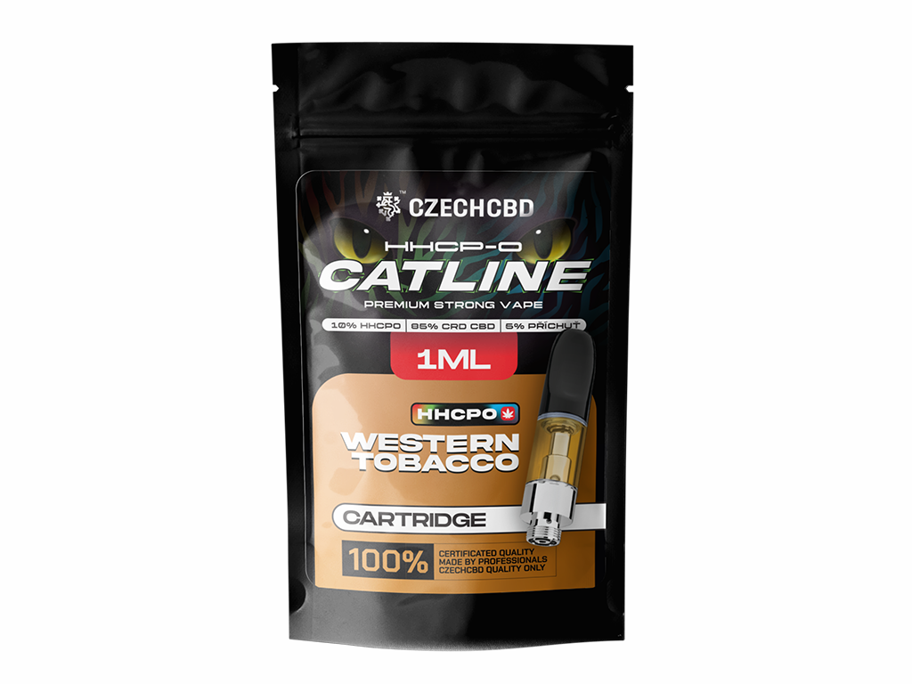 HHCPO CATline Western Tobacco cartridge 1ml