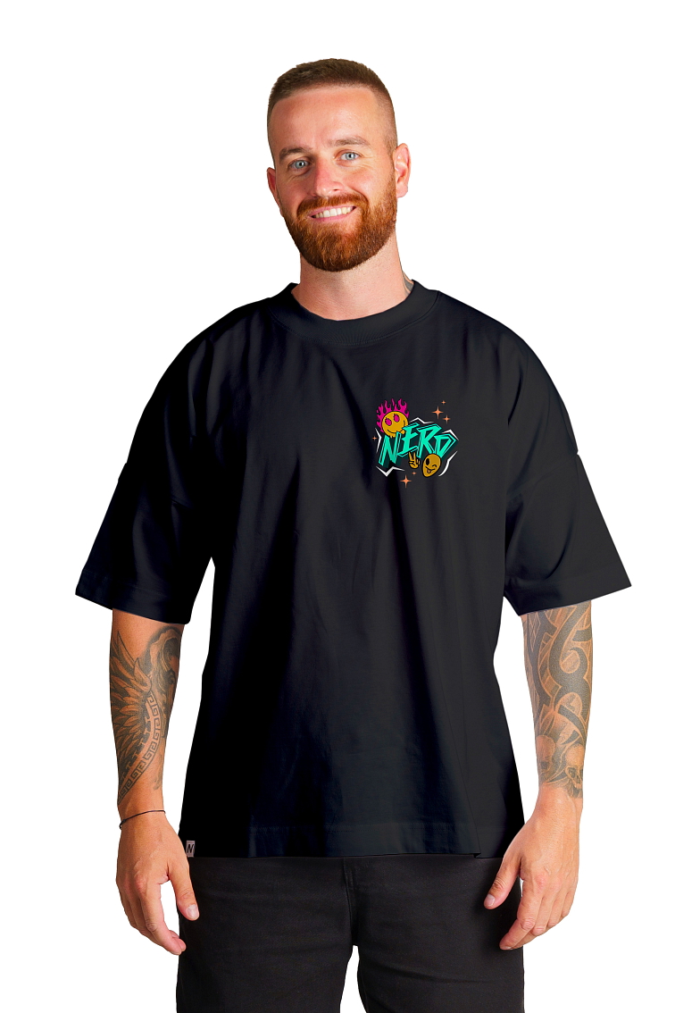 Pánské oversize Nerd srdce