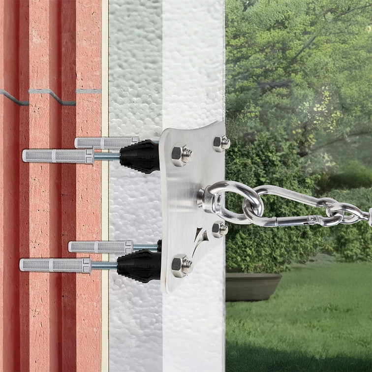 Fischer Thermax - kotvení do zateplené izolace (fasády)