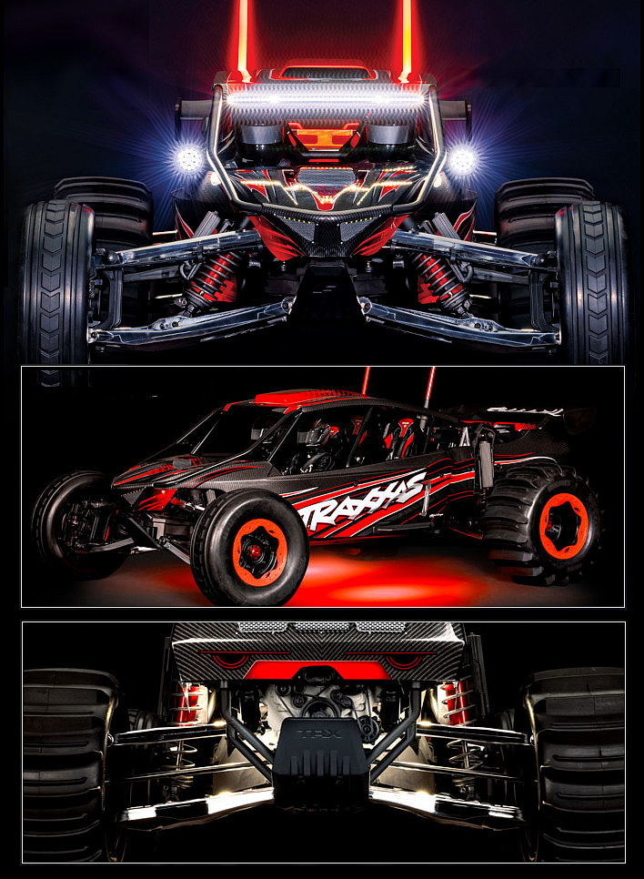 Traxxas Funco 1:6 RTR modrá