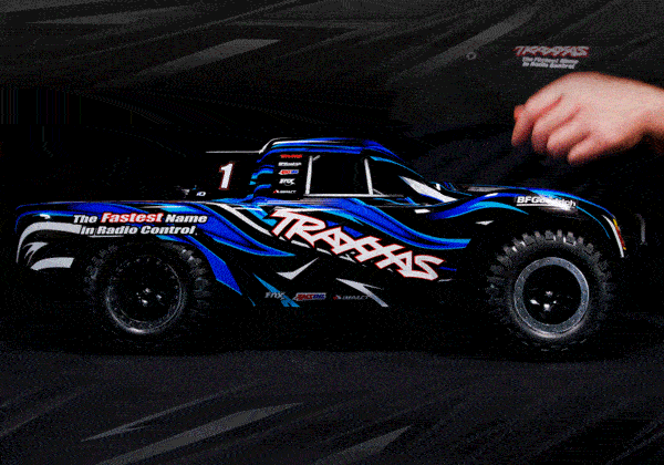 Traxxas Slash 1:10 HD VXL 4WD RTR modrý