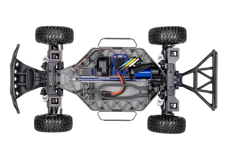 Traxxas Slash 1:10 HD VXL 4WD RTR modrý