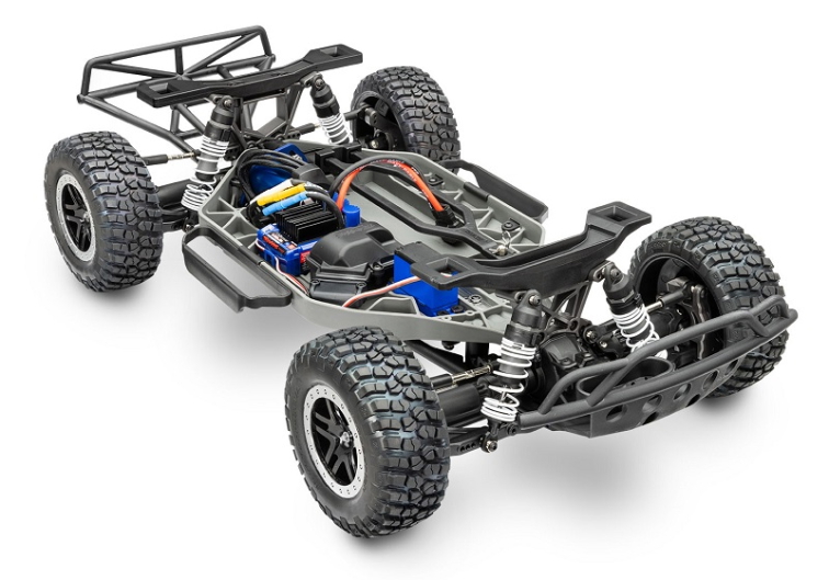 Traxxas Slash 1:10 HD VXL 4WD RTR modrý
