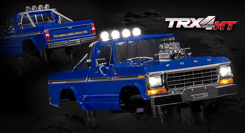 Traxxas TRX-4MT Ford F-150 1979 1:18 RTR modrý