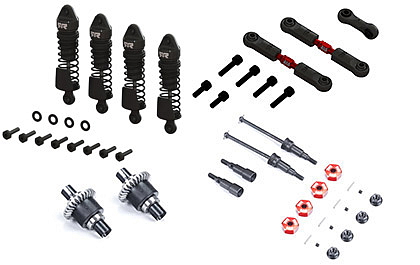 Arrma Typhon Grom 223S BLX 1:18 4WD Smart RTR Červený