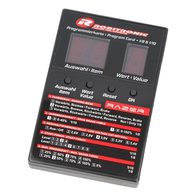 Robitronic střídavý motor Razer 3652 3000ot/V, reg 60A G2