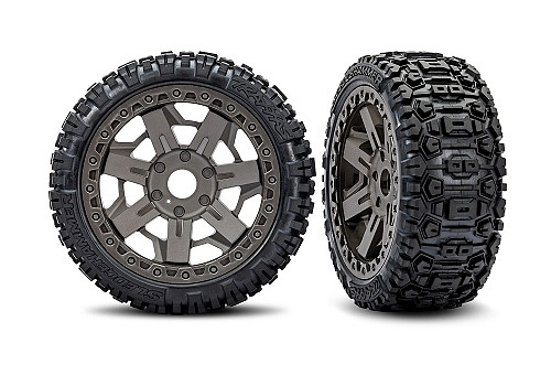 Traxxas Jato 1:8 4WD BL-2S RTR červené