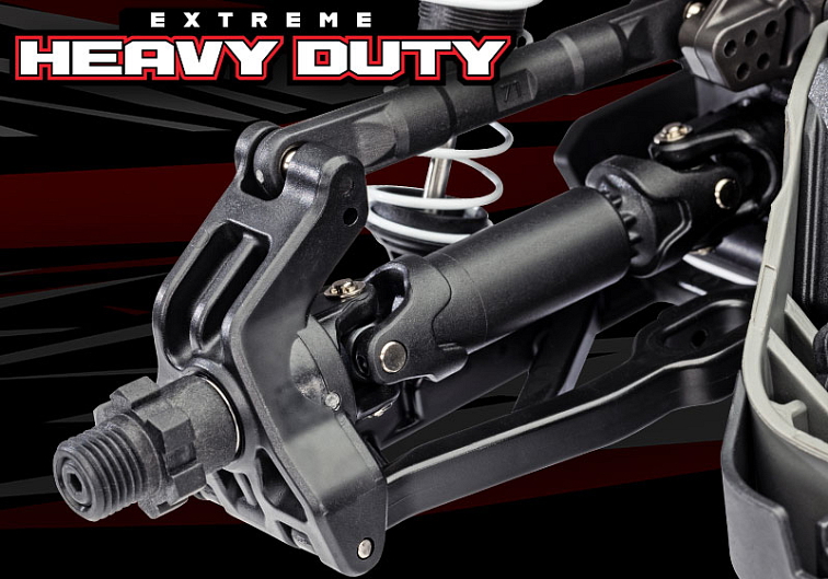 Traxxas Jato 1:8 4WD BL-2S RTR červené