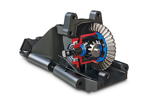 Traxxas Jato 1:8 4WD BL-2S RTR červené