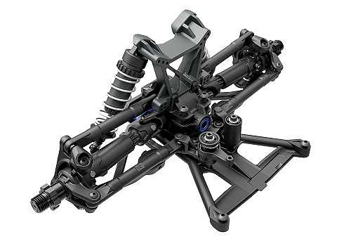 Traxxas Jato 1:8 4WD BL-2S RTR červené