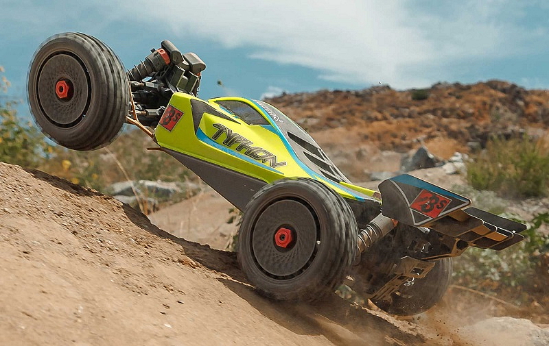 Arrma Typhon 223S BLX 1:8 4WD RTR DSC zelená