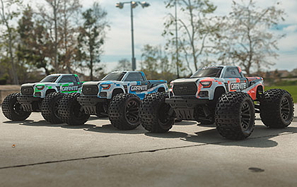 Arrma Granite Mega 665 1:10 4WD RTR zelená