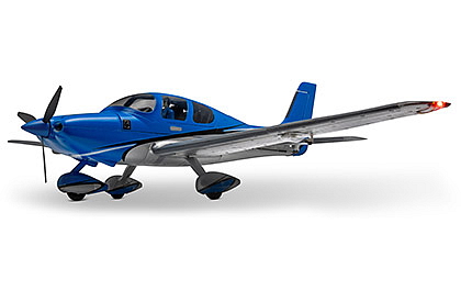 E-flite Cirrus SR22T 0.73m AS3X SAFE Select BNF Basic