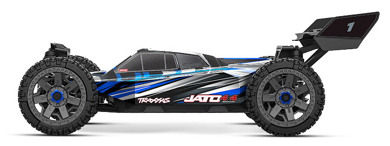 Traxxas Jato 1:8 4WD BL-2S RTR červené