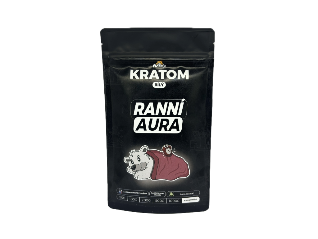 RANNÍ AURA "bílý kratom"