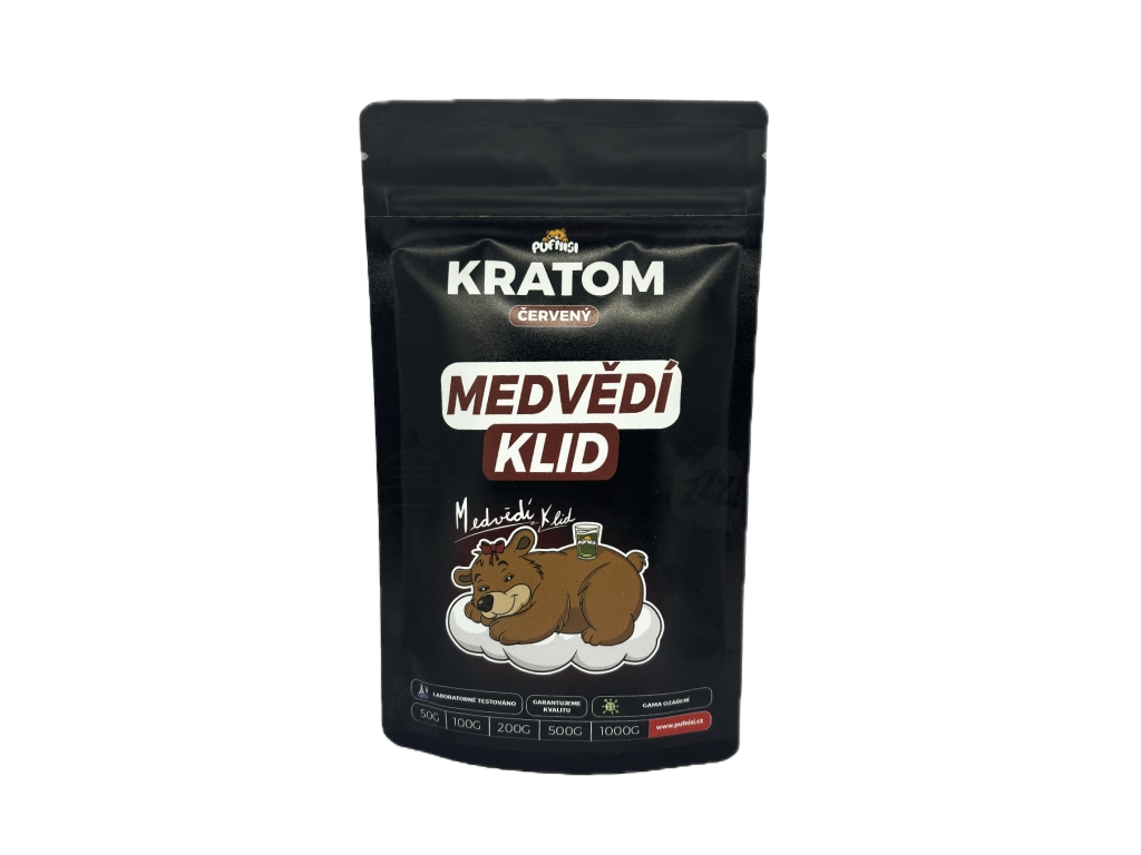 MEDVĚDÍ KLID "červený kratom"