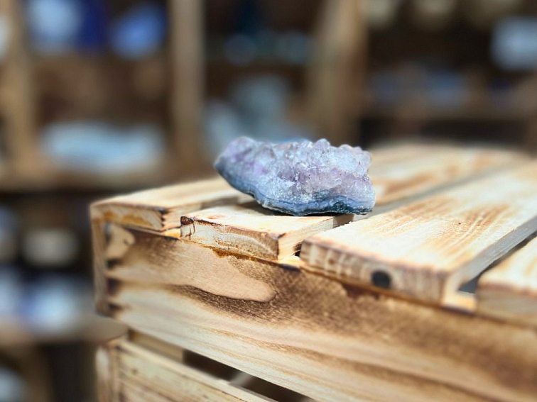 Ametyst - drúza; 50-65mm