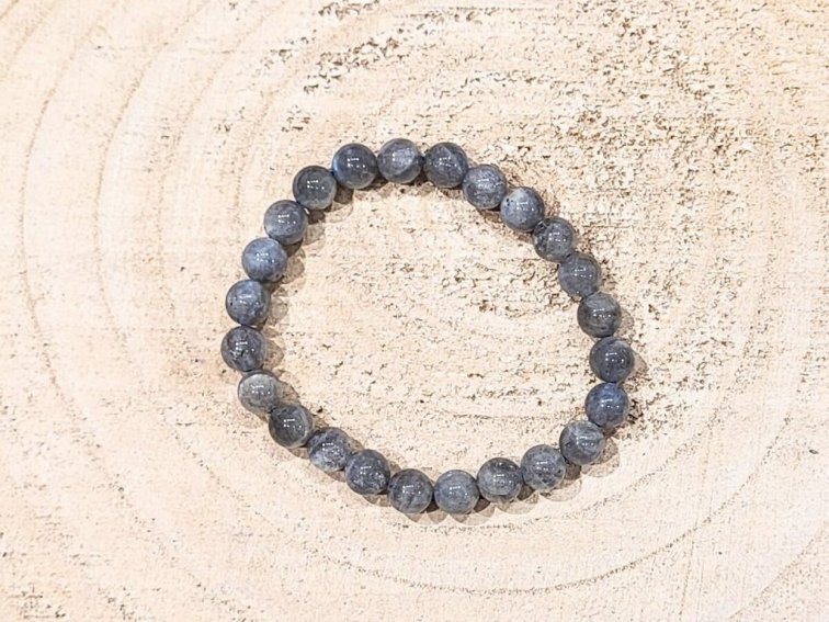 Labradorit - náramek; 7-8mm