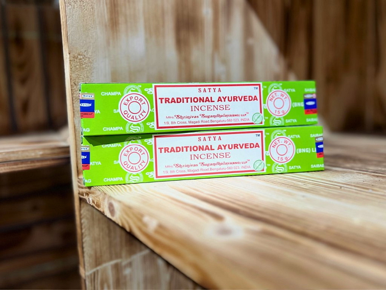Vonné tyčinky - Satya, Traditional Ayurveda
