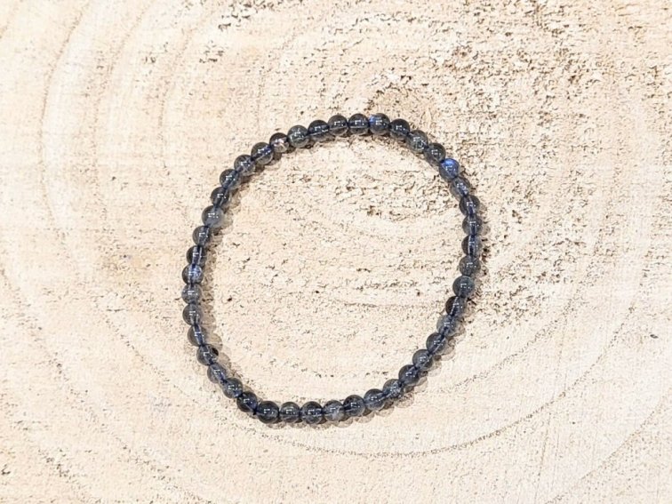 Labradorit - náramek, 4mm