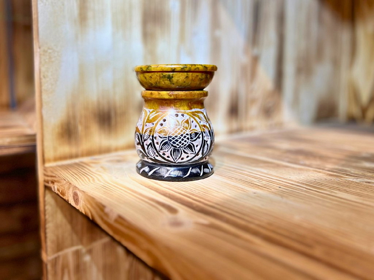 Aromalampa z mastku – přírodní kámen