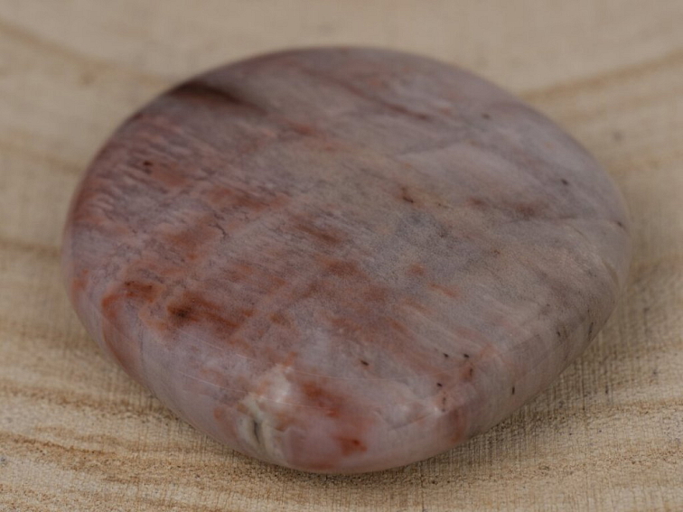 Zkamenělé dřevo - placka tromlovaný kámen; 40-45mm