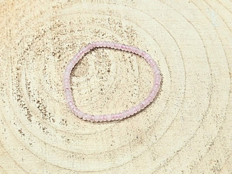 Růženín - náramek; 2×4mm – rondelky