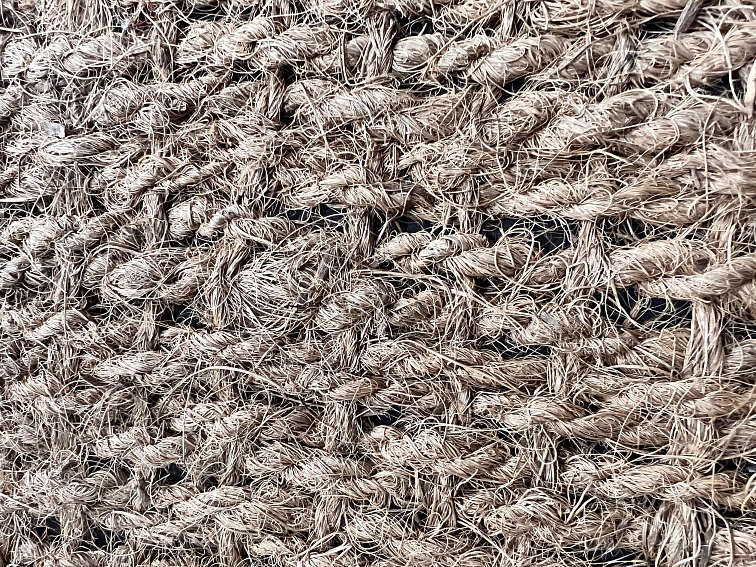 Rohožka kokos+guma Pes 40x70 cm