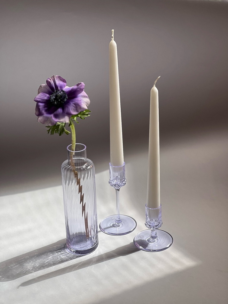 Svícny 7cm a 13cm SAKURA Křišťál