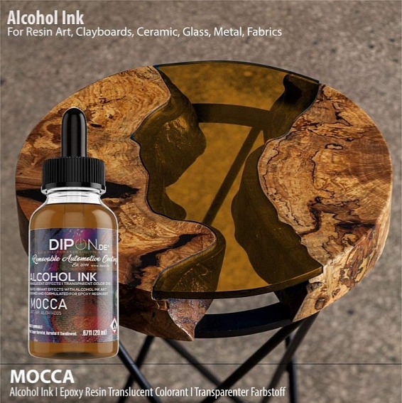 Mocca - Hnědý alkoholový inkoust 20 ml