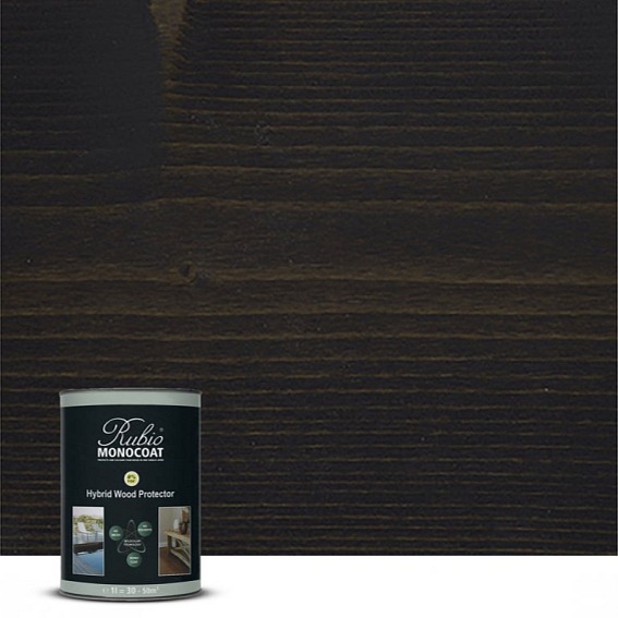 Rubio Monocoat Hybrid Wood Protector Black