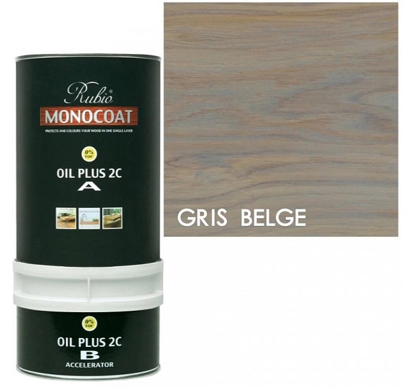 Rubio Monocoat Oil Plus 2C GRIS BELGE 390 ml